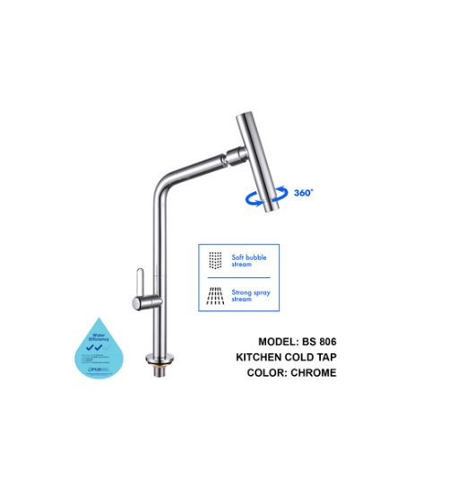 BS806 KITCHEN COLD TAP